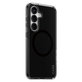 Case Smokey with Black QI for Samsung Galaxy S25, Black, PanzerGlass