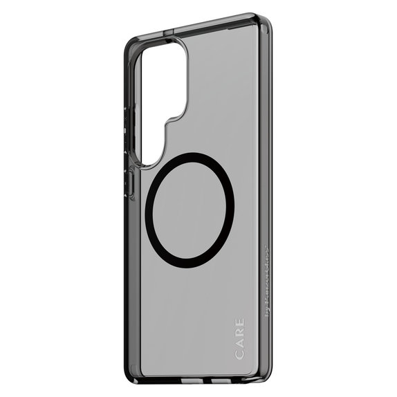Case Smokey with Black QI for Samsung Galaxy S25 Ultra, Black, PanzerGlass