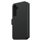Case Wallet Tango Two-In-One with QI for Samsung Galaxy S25+, Black, PanzerGlass