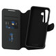 Case Wallet Tango Two-In-One with QI for Samsung Galaxy S25, Black, PanzerGlass