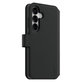 Case Wallet Tango Two-In-One with QI for Samsung Galaxy S25, Black, PanzerGlass