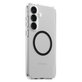 Case Urban Combat with Black QI for Samsung Galaxy S25+, Transparent, PanzerGlass