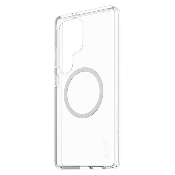 Case Urban Combat with White QI for Samsung Galaxy S25 Ultra, Transparent, PanzerGlass