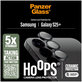 Hoops Ceramic Camera Lens Protector for Samsung S25+, Black, PanzerGlass