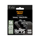 Camera Lens Protector Hoops Ceramic for Samsung S25 Ultra, Black, PanzerGlass