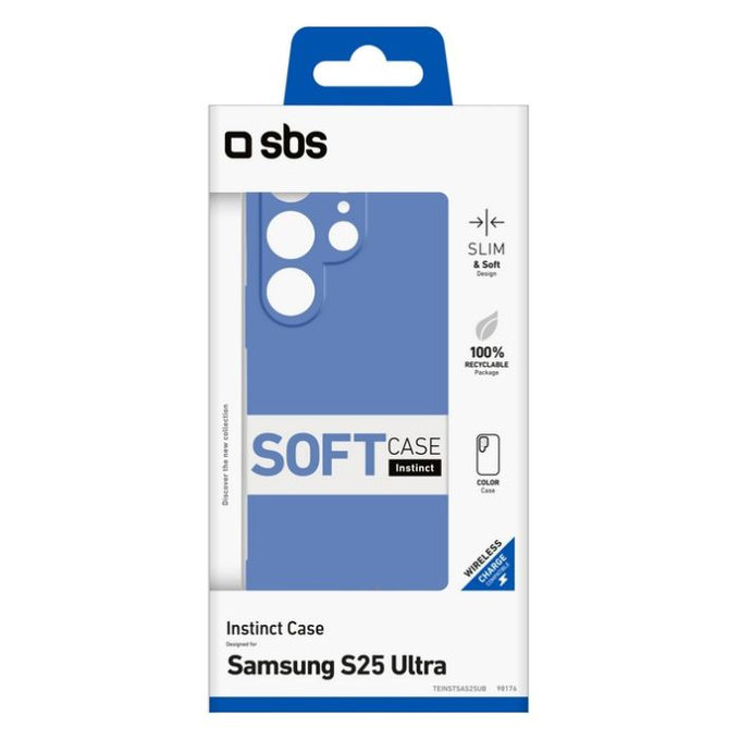 SBS - Case Instinct for Samsung Galaxy S25 Ultra, blue