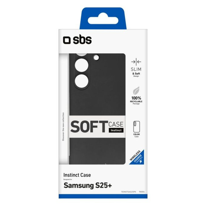 SBS - Case Instinct for Samsung Galaxy S25+, black