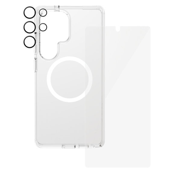 Bundle 3-in-1 for Samsung Galaxy S25 Ultra, PanzerGlass