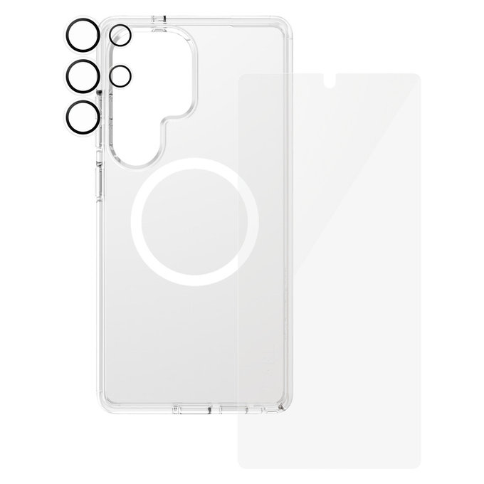 Bundle 3-in-1 for Samsung Galaxy S25 Ultra, PanzerGlass