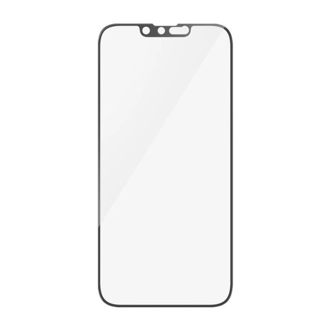UWF Tempered Glass with Applicator for iPhone 17e/16e/14/13/13 Pro, Black, PanzerGlass