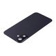 Apple iPhone 16 - Rear Housing Glass + Camera Lens + Metal Plate + Magsafe Magnet (Black)