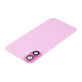 Apple iPhone 16 - Rear Housing Glass + Camera Lens + Metal Plate + Magsafe Magnet (Pink)