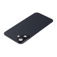 Apple iPhone 16 Plus - Rear Housing Glass + Camera Lens + Metal Plate + Magsafe Magnet (Black)