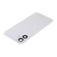 Apple iPhone 16 Plus - Rear Housing Glass + Camera Lens + Metal Plate + Magsafe Magnet (White)