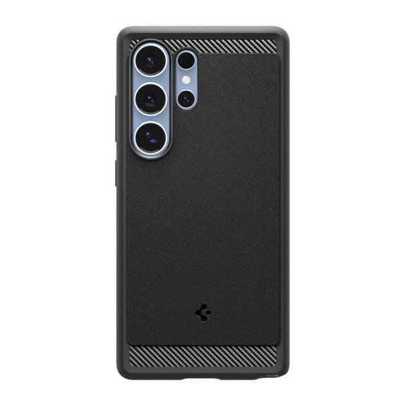 Spigen - Case Rugged Armor with MagSafe for Samsung Galaxy S25 Ultra, Matte Black