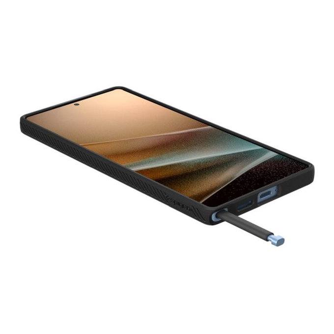 Spigen - Case Liquid Air for Samsung Galaxy S25 Ultra, Matte Black