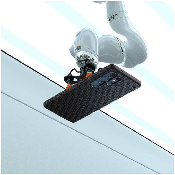 Spigen - Case Liquid Air for Samsung Galaxy S25 Ultra, Matte Black