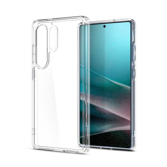Spigen - Case Ultra Hybrid for Samsung Galaxy S25 Ultra, Crystal Clear