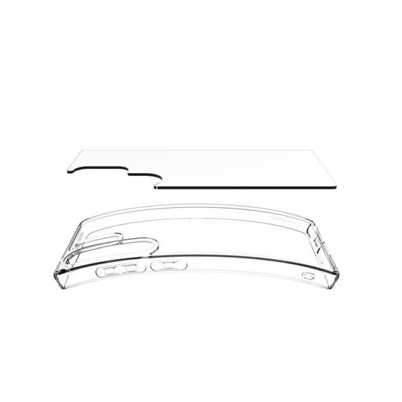 Spigen - Case Ultra Hybrid for Samsung Galaxy S25 Ultra, Crystal Clear