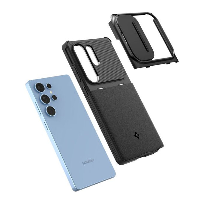 Spigen - Case Optik Armor for Samsung Galaxy S25 Ultra, black