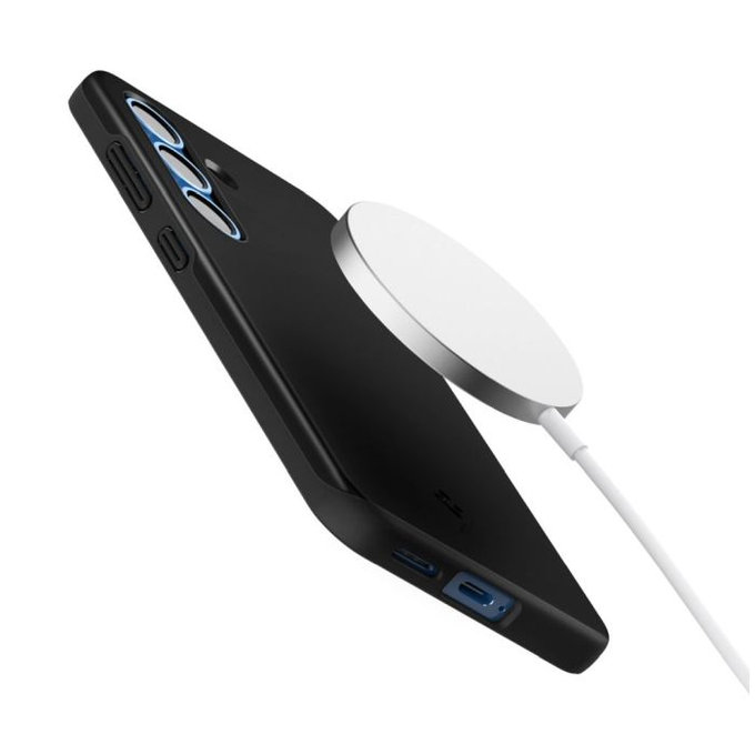 Spigen - Case Thin Fit with MagSafe for Samsung Galaxy S25, black