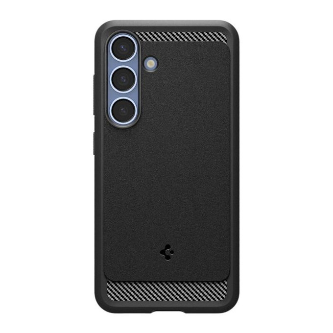 Spigen - Case Rugged Armor with MagSafe for Samsung Galaxy S25, Matte Black