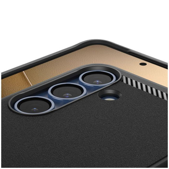 Spigen - Case Rugged Armor with MagSafe for Samsung Galaxy S25, Matte Black