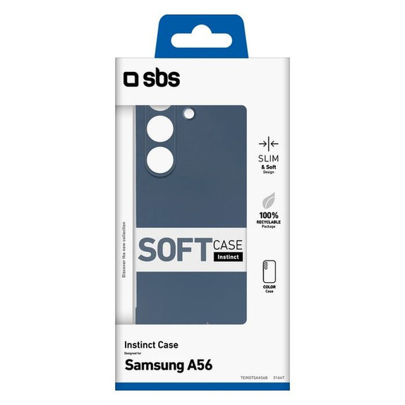 SBS - Case Instinct for Samsung Galaxy A56, blue