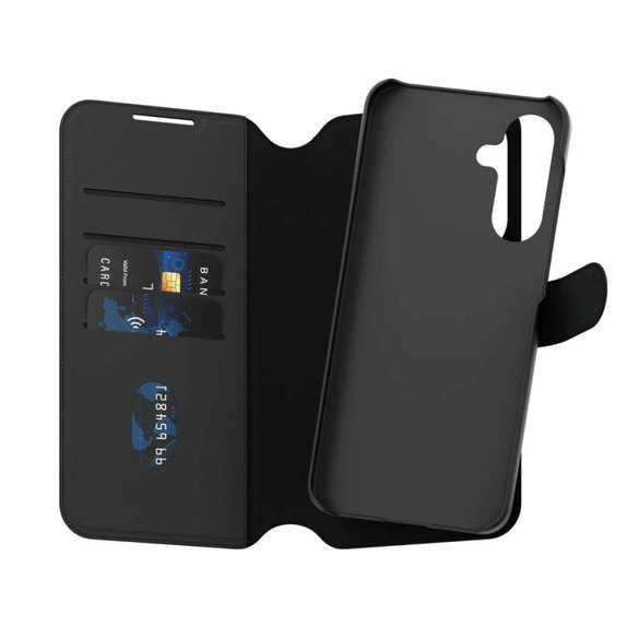 Case Wallet Tango Two-In-One for Samsung A56 5G, Black, PanzerGlass