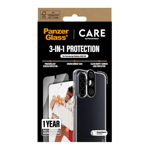 Bundle 3-in-1 for Samsung A26 5G, CARE