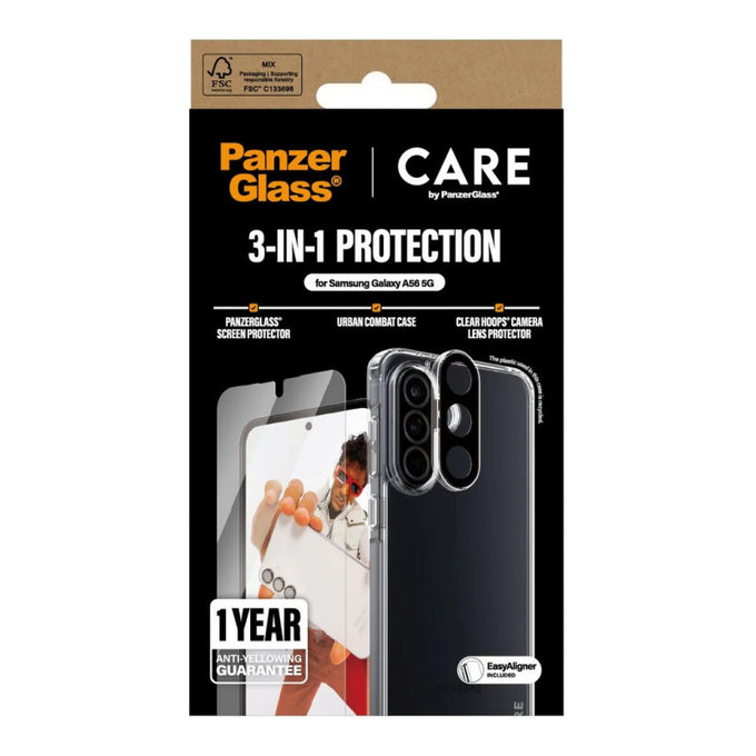 Bundle 3-in-1 for Samsung A26 5G, CARE