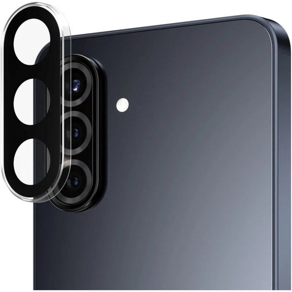 Camera Lens Protector Hoops for Samsung A56 5G, Clear, PanzerGlass