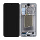 Samsung Galaxy S25 - LCD Display + Touch Screen + Frame (Silver Shadow) - GH82-36329A Genuine Service Pack