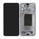 Samsung Galaxy S25 Plus - LCD Display + Touch Screen + Frame (Silver Shadow) - GH82-36368A Genuine Service Pack