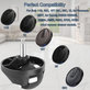 Eufy Robovac-series - Front Wheel (Black)