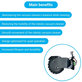 Xiaomi Robot Vacuum X20, S10, Dreame X30, X20, X10 Pro - Wheel with Motor (Right) (Black)