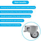 Xiaomi Mijia 1S - Wheel with Motor (Right) (White)