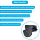 Xiaomi Dreame F9, Mi Robot Vacuum Mop (Mijia 1C), 2 Pro+ (Mijia 1T) - Wheel with Motor (Left) (Black)
