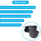 Xiaomi Dreame F9, Mi Robot Vacuum Mop (Mijia 1C), 2 Pro+ (Mijia 1T) - Wheel with Motor (Right) (Black)