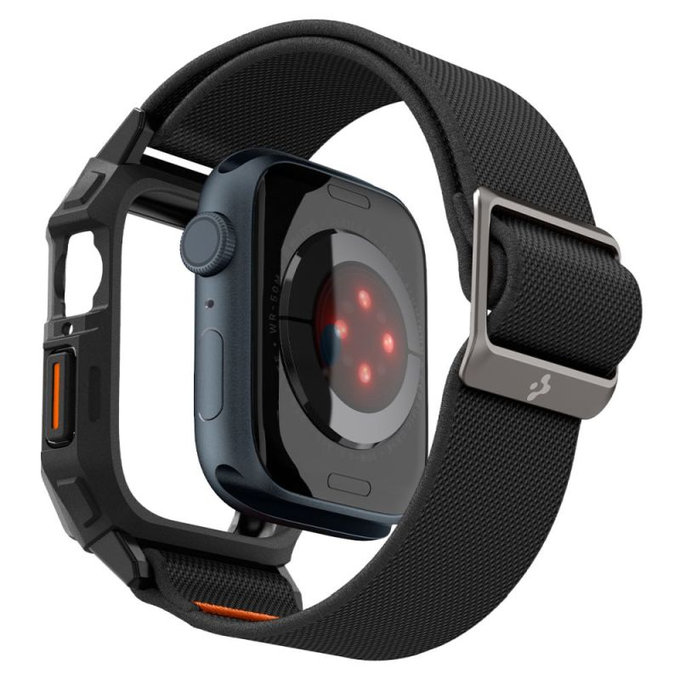 Spigen - Strap Lite Fit "Pro" for Apple Watch (44, 45mm), Matte Black