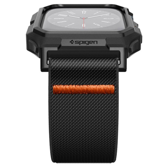 Spigen - Strap Lite Fit "Pro" for Apple Watch (44, 45mm), Matte Black