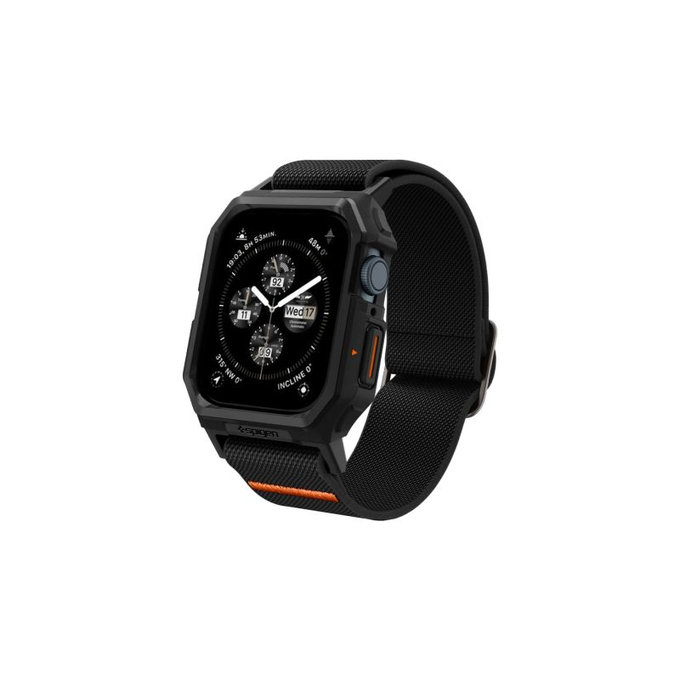 Spigen - Strap Lite Fit "Pro" for Apple Watch (44, 45mm), Matte Black