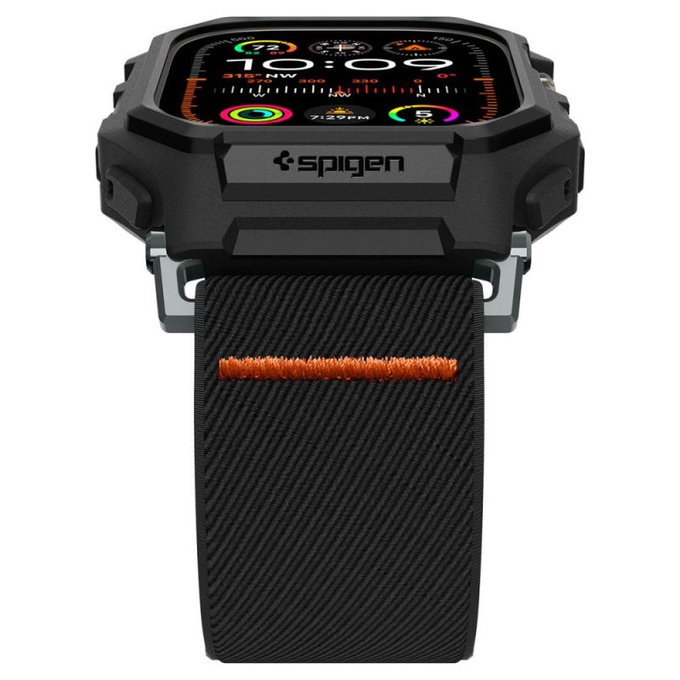 Spigen - Strap Lite Fit "Pro" for Apple Watch Ultra (49mm), Matte Black