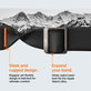 Spigen - Strap Lite Fit "Pro" for Apple Watch Ultra (49mm), Matte Black