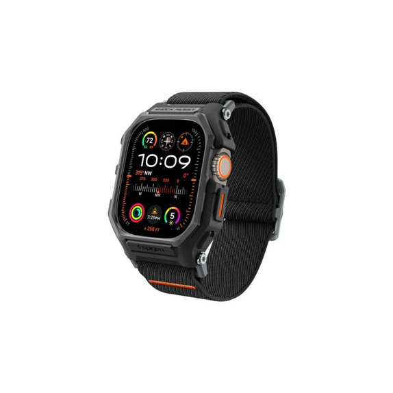 Spigen - Strap Lite Fit "Pro" for Apple Watch Ultra (49mm), Matte Black