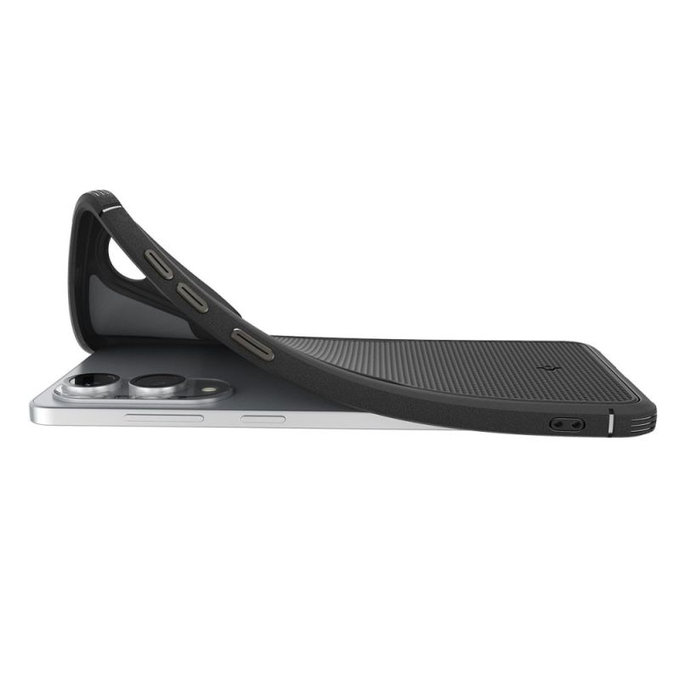 Spigen - Case Core Armor with MagSafe for Samsung Galaxy S25 Edge, Matte Black