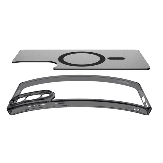 Spigen - Case Ultra Hybrid with MagSafe for Samsung Galaxy S25 Edge, Frost Black