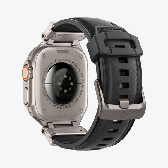Spigen - Strap Durapro Armor PU for Apple Watch (42, 44, 45, 49mm), black