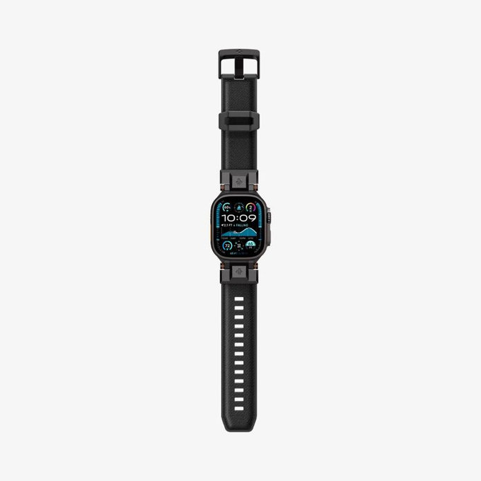 Spigen - Strap Durapro Armor for Apple Watch (42, 44, 45, 49mm), Black Edition