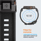 Spigen - Strap Durapro Armor for Apple Watch (42, 44, 45, 49mm), Black Edition